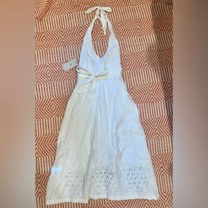 Tommy Bahamas New With Tags Halter Linen Midi Dress